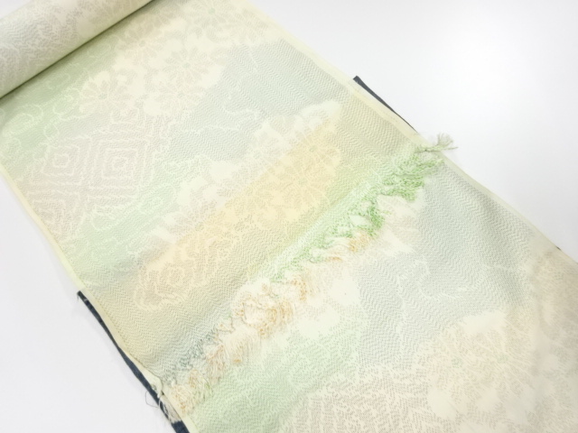 JAPANESE KIMONO / ANTIQUE BOLT FOR KIMONO / SILK / TSUMUGI